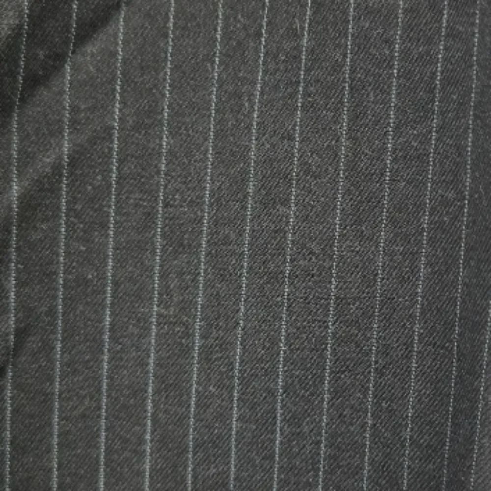 Haggar Men's 38x29 Black Pinstripe Classic Pleated Front Dress Pant Cuff No Iron - Picture 15 of 15